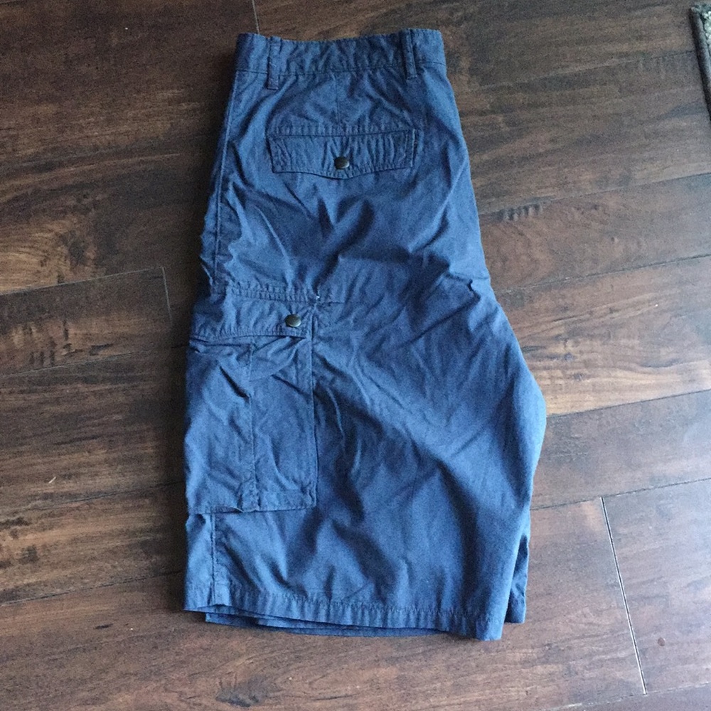 Levi's blue cargo shorts size 36